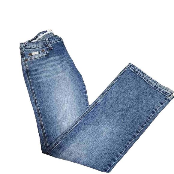 Baby Phat Y2K Size 9 Bootcut Light Wash Low Rise Jeans - Picture 7 of 15